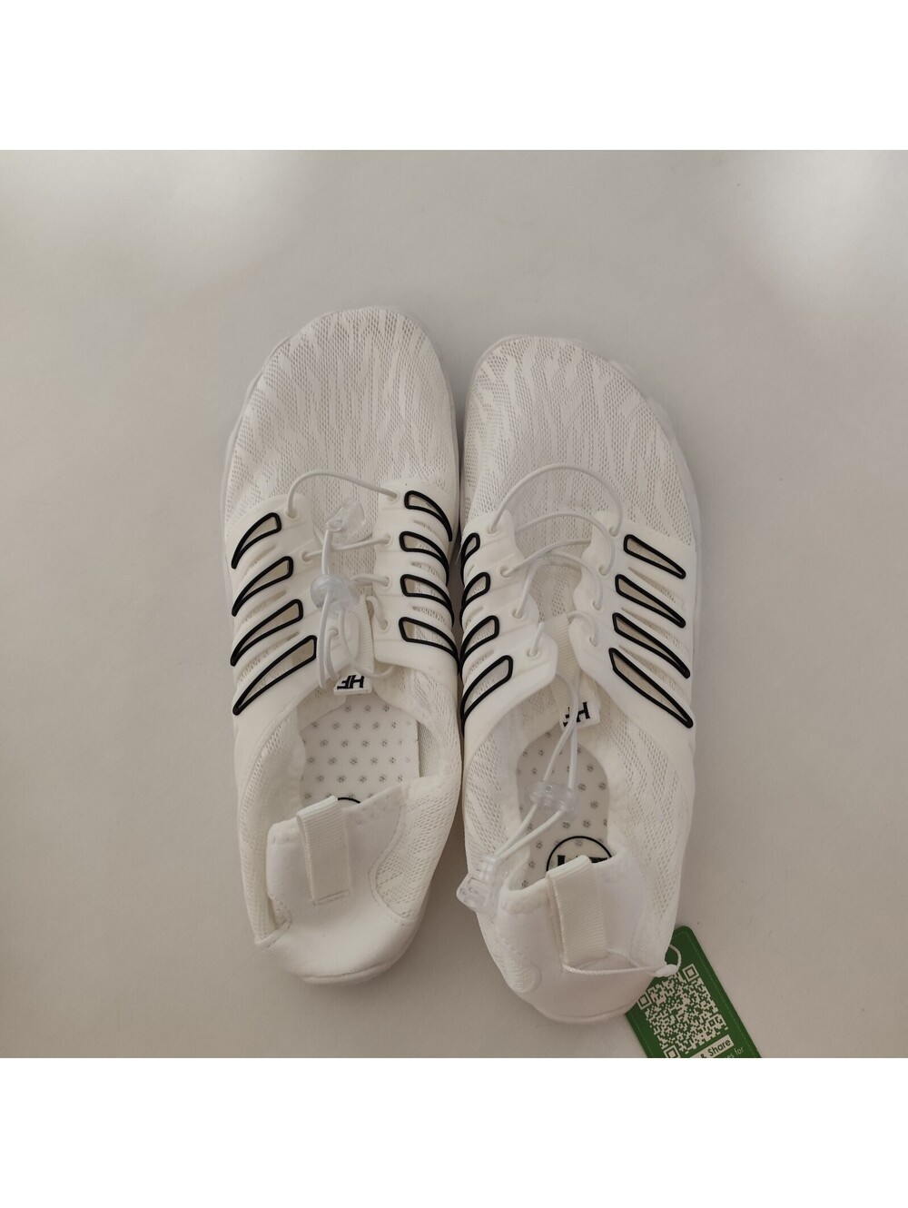 HF Athletic Shoe (U.S Size 10) Barefoot White Slip Brand New